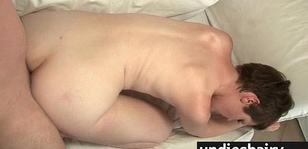  Hairy Twat Hot Teen Filled With Cum 18